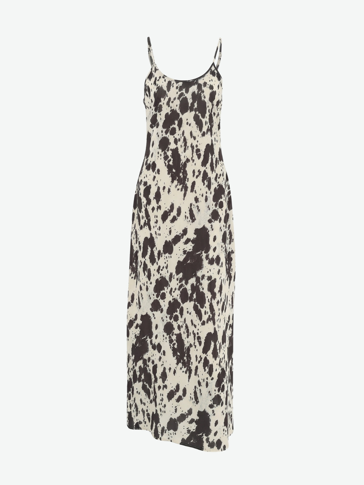 Cow Print Maxi Dress