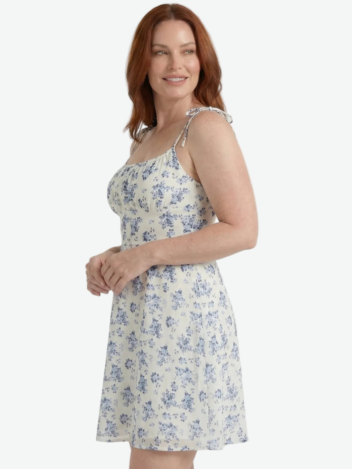 Iona Floral A-Line Mini Dress
