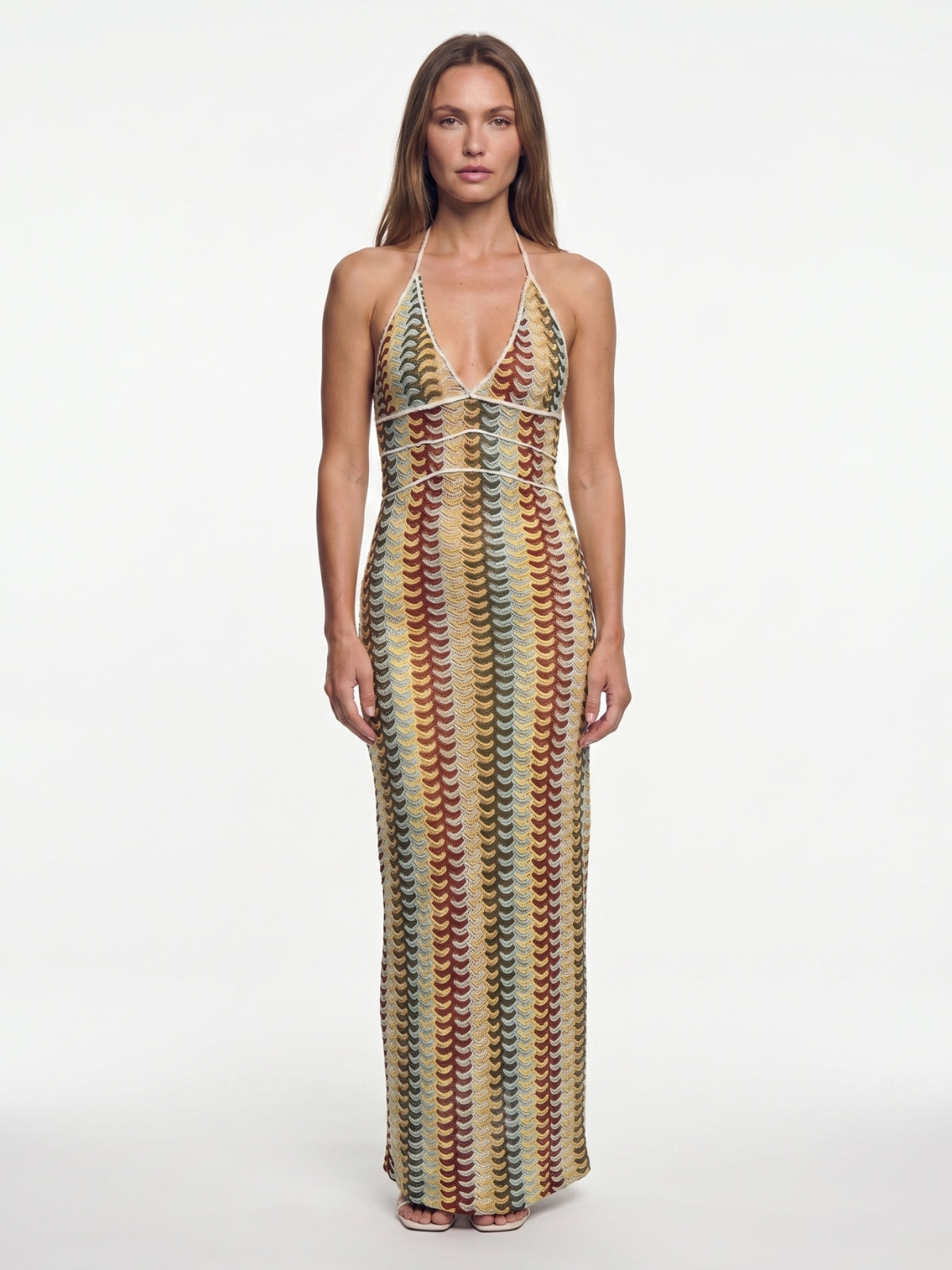 Isla Summer Knit Maxi Dress