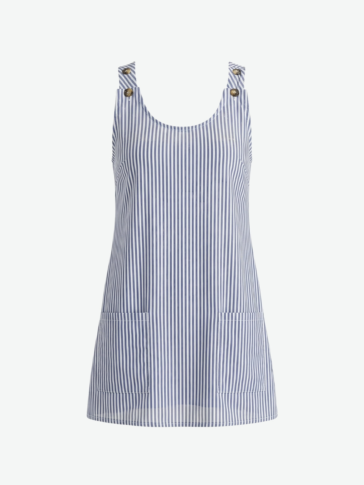 Vera Striped A-Line Mini Dress