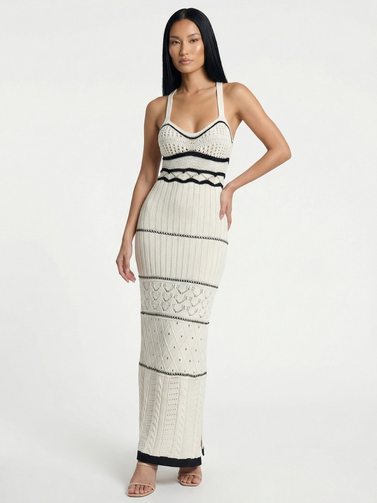 Chiara Sleeveless Knit Maxi Dress