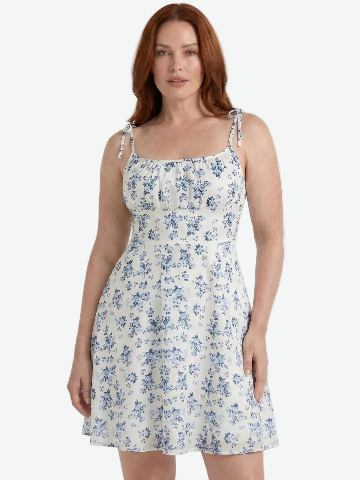 Iona Floral A-Line Mini Dress