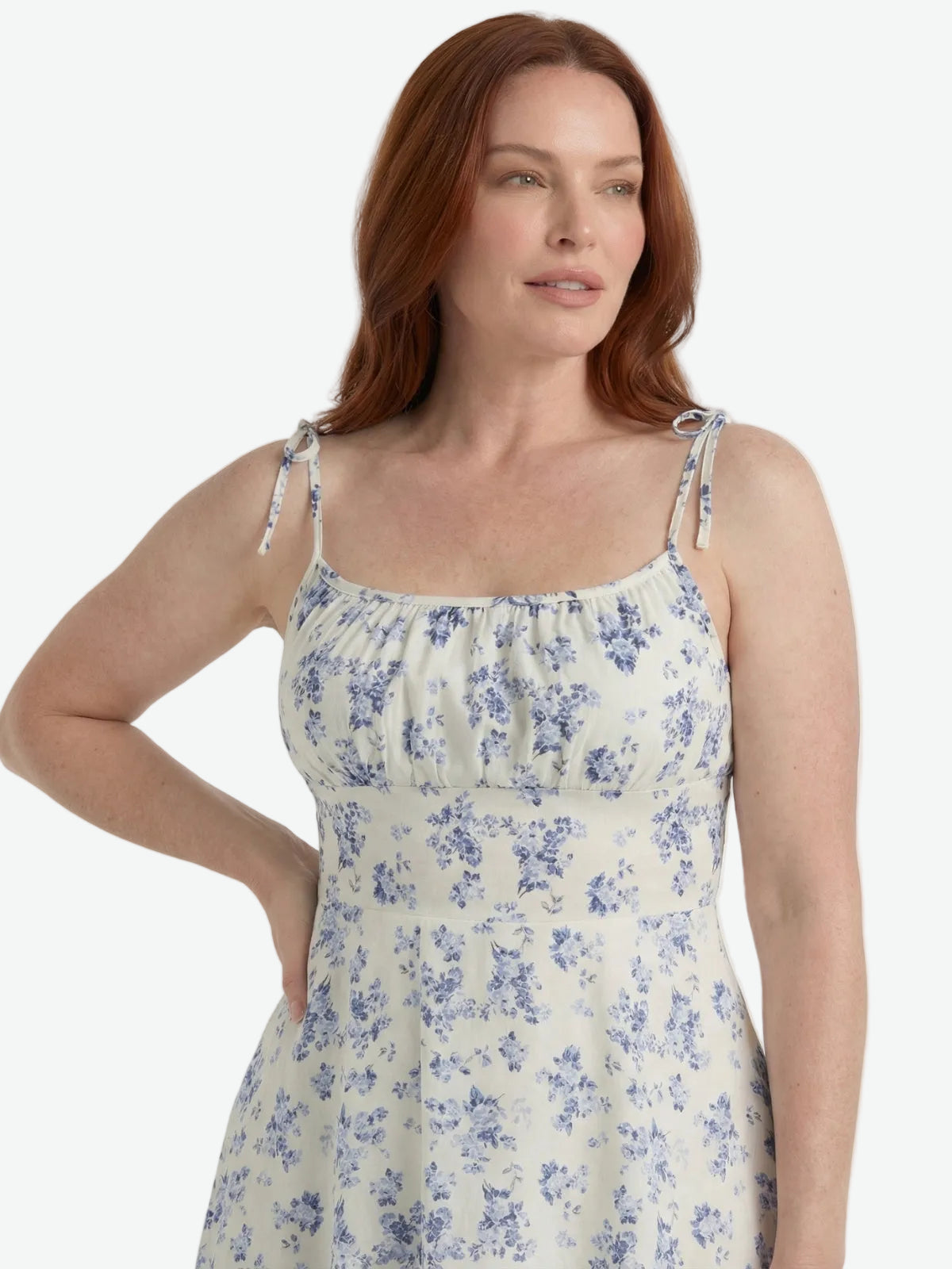 Iona Floral A-Line Mini Dress
