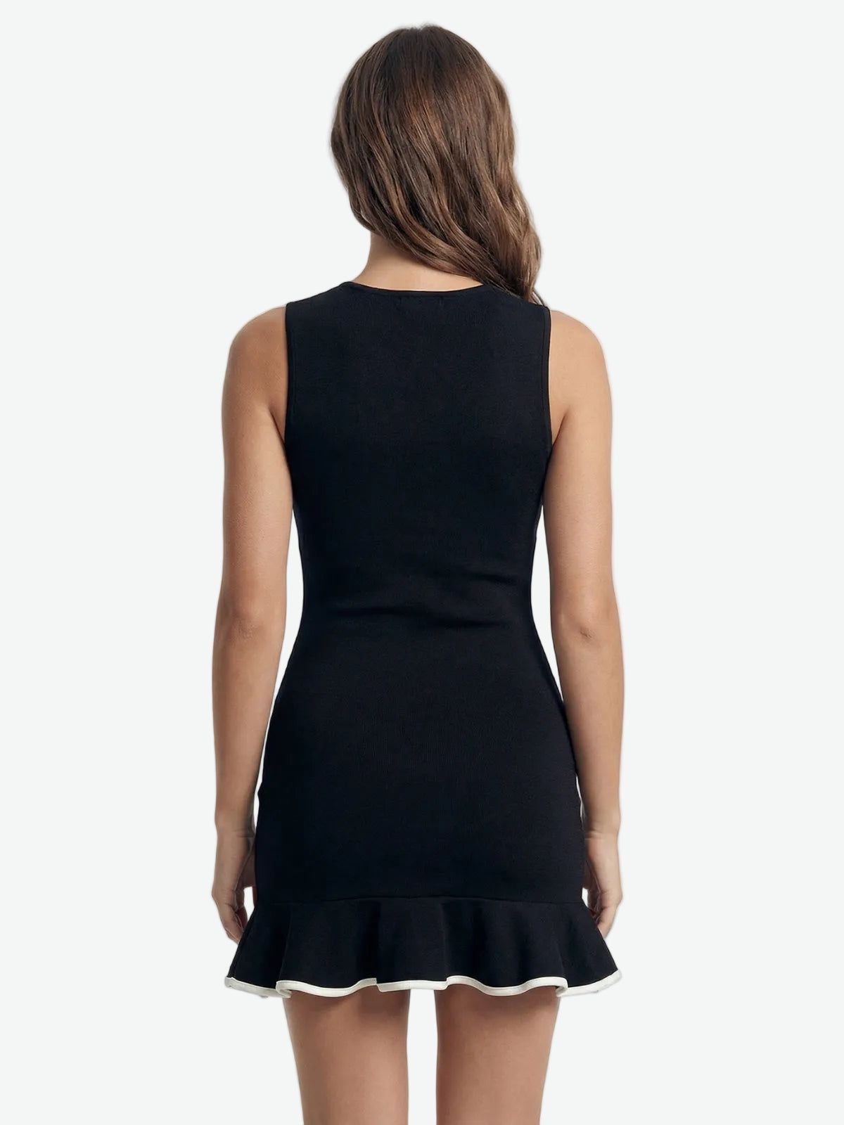 Sabela Ruffle Bodycon Mini Dress